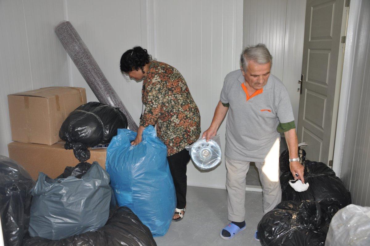 Kastamonu’da, selzedeler için  konteyner evler inşa ediliyor