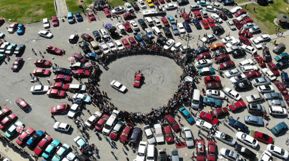 Drift tutkunları Erzincan’da buluştu