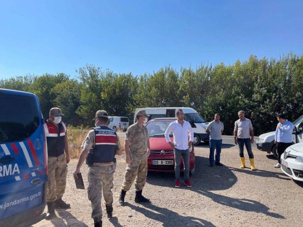 Şanlıurfa'da vatandaşlar tarafından fark edilen hırsız jandarmaya sığındı