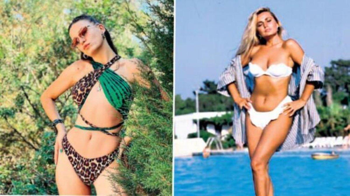 Banu Alkan, Serenay Sarıkaya'nın ayaklarına kafayı taktı