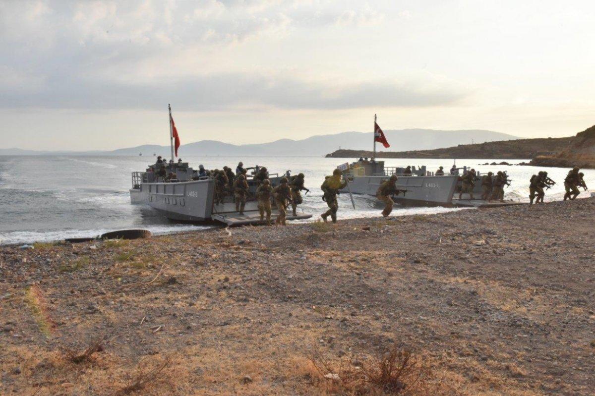Mehmetçik'in harekata hazırlık eğitimi