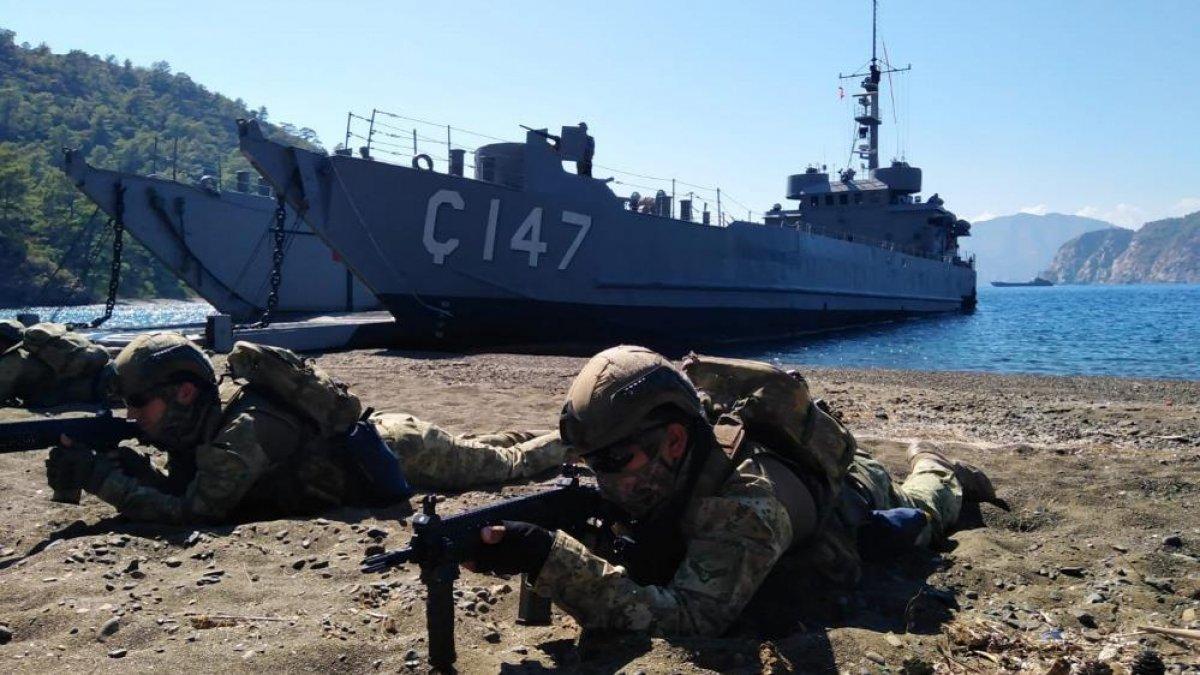 Mehmetçik'in harekata hazırlık eğitimi