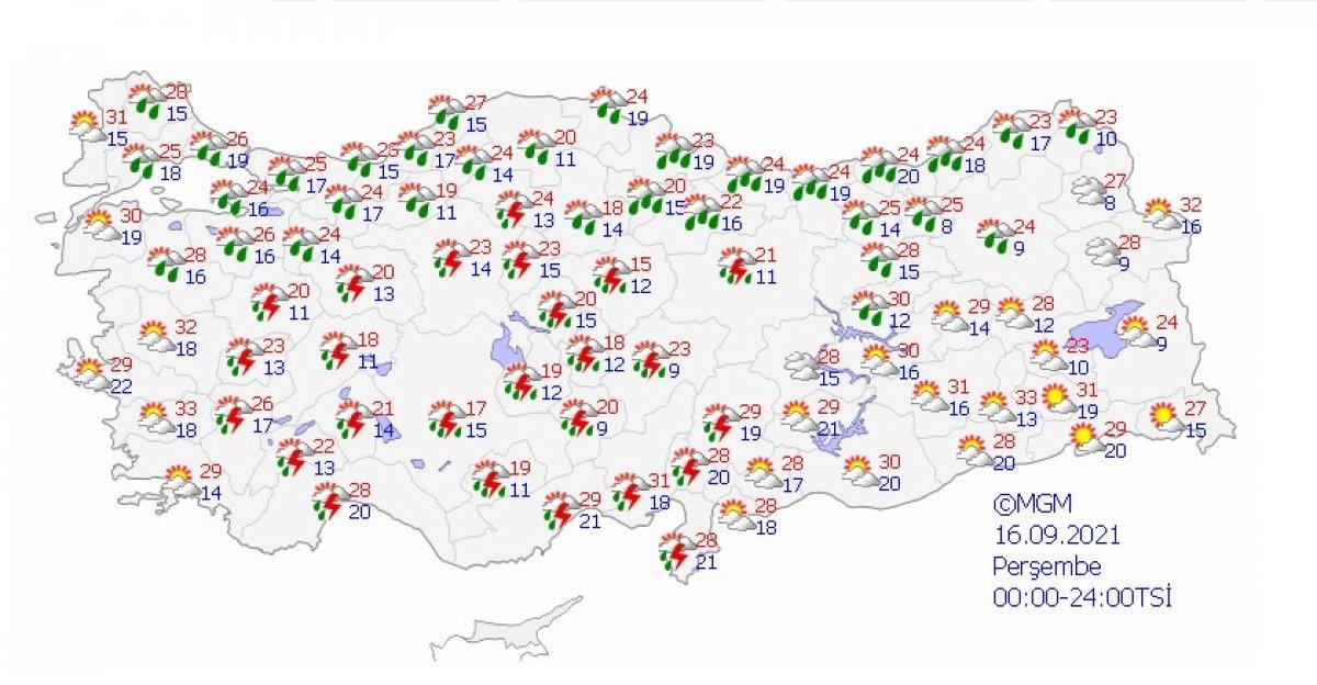 Meteoroloji uyardı: İstanbul'da şiddetli yağış bekleniyor