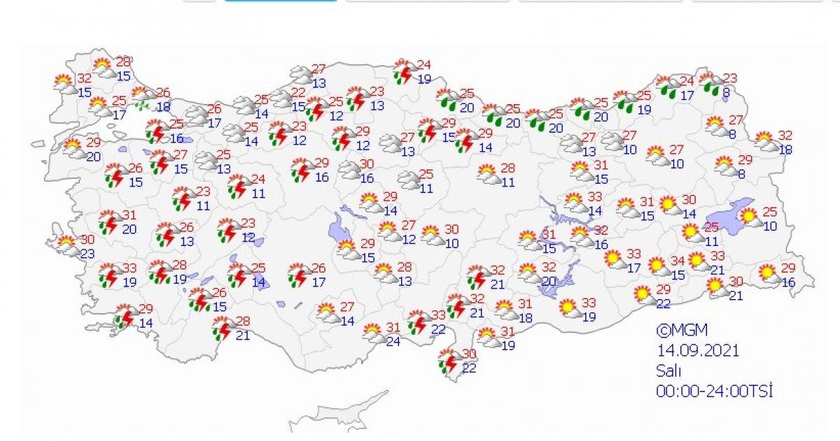 Meteoroloji uyardı: İstanbul'da şiddetli yağış bekleniyor