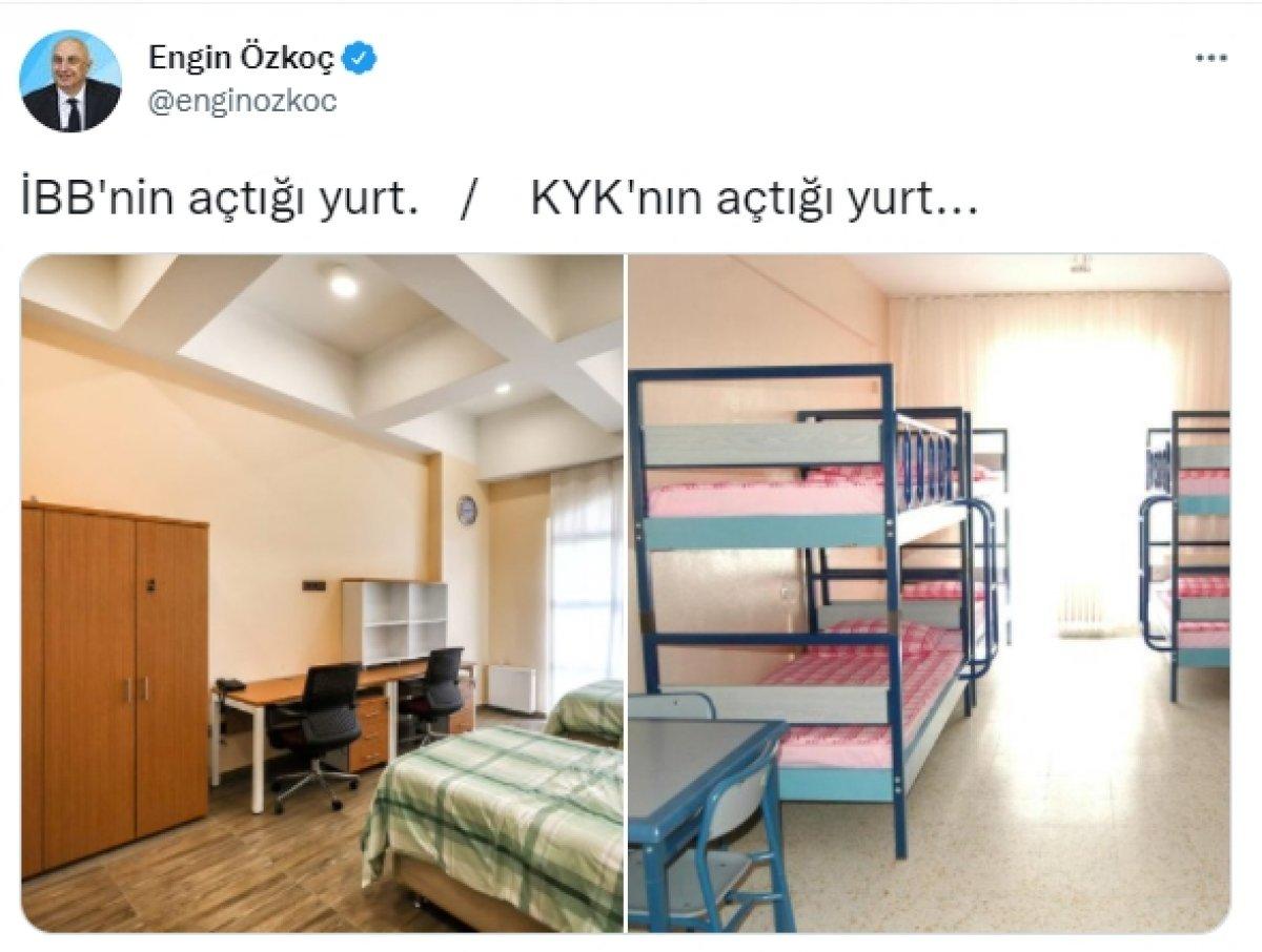 Mehmet Kasapoğlu'ndan Engin Özkoç'a KYK yurdu yanıtı