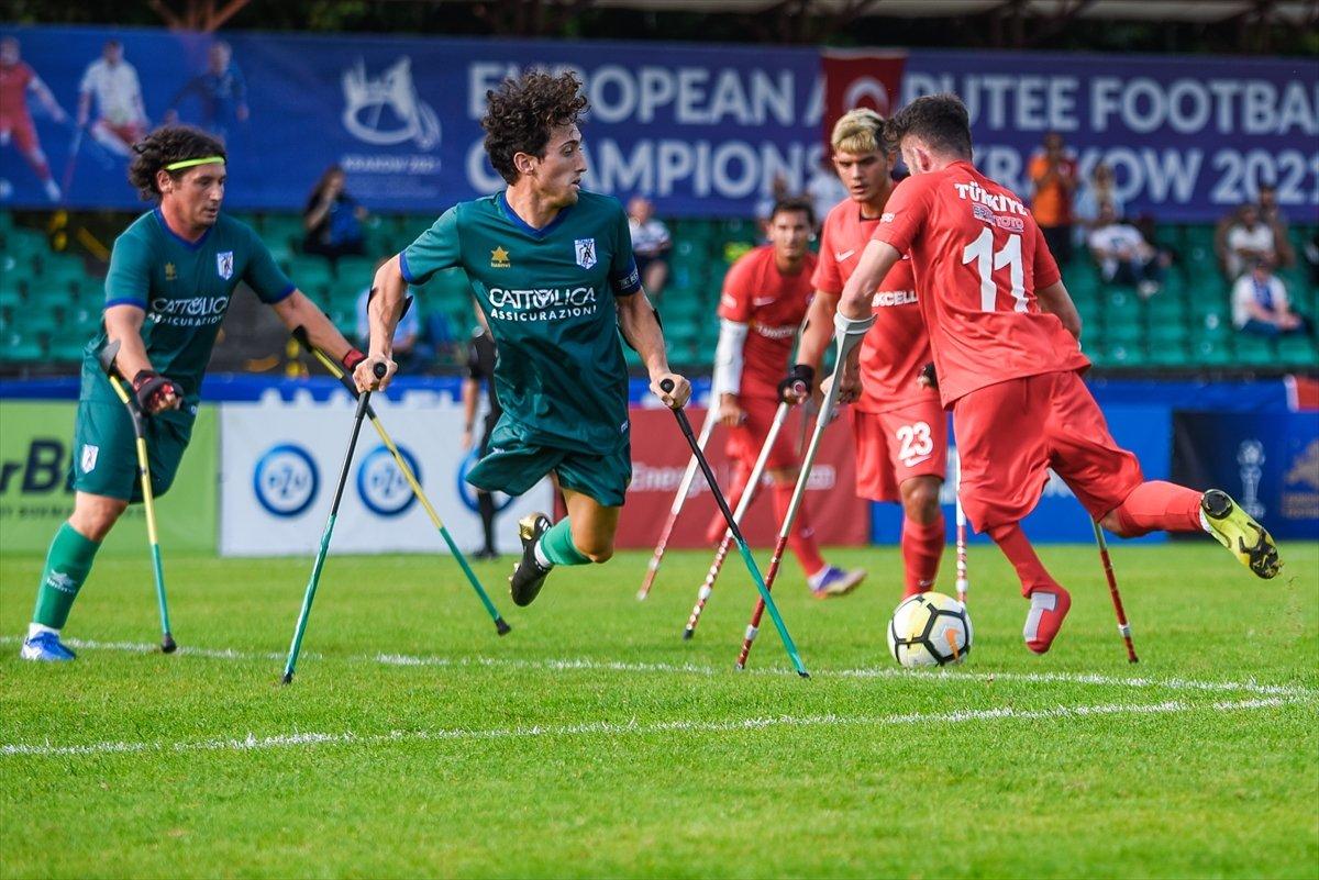 Ampute Milli Takım'dan İtalya'ya fark