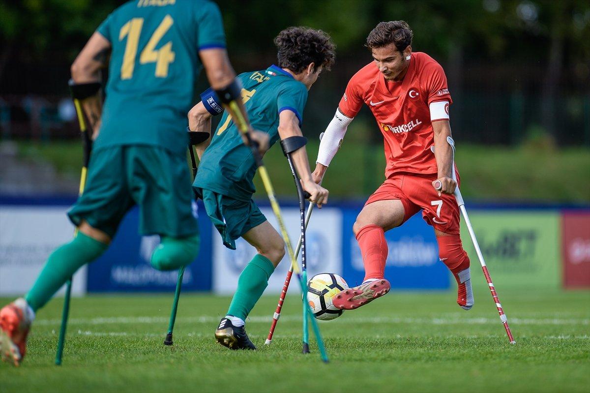 Ampute Milli Takım'dan İtalya'ya fark