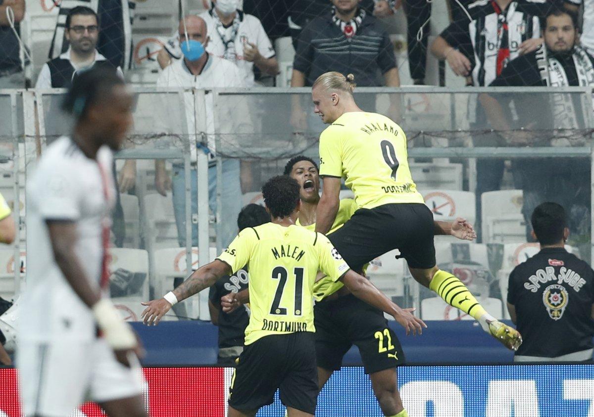 Beşiktaş, Şampiyonlar Ligi'nde Dortmund'a mağlup oldu