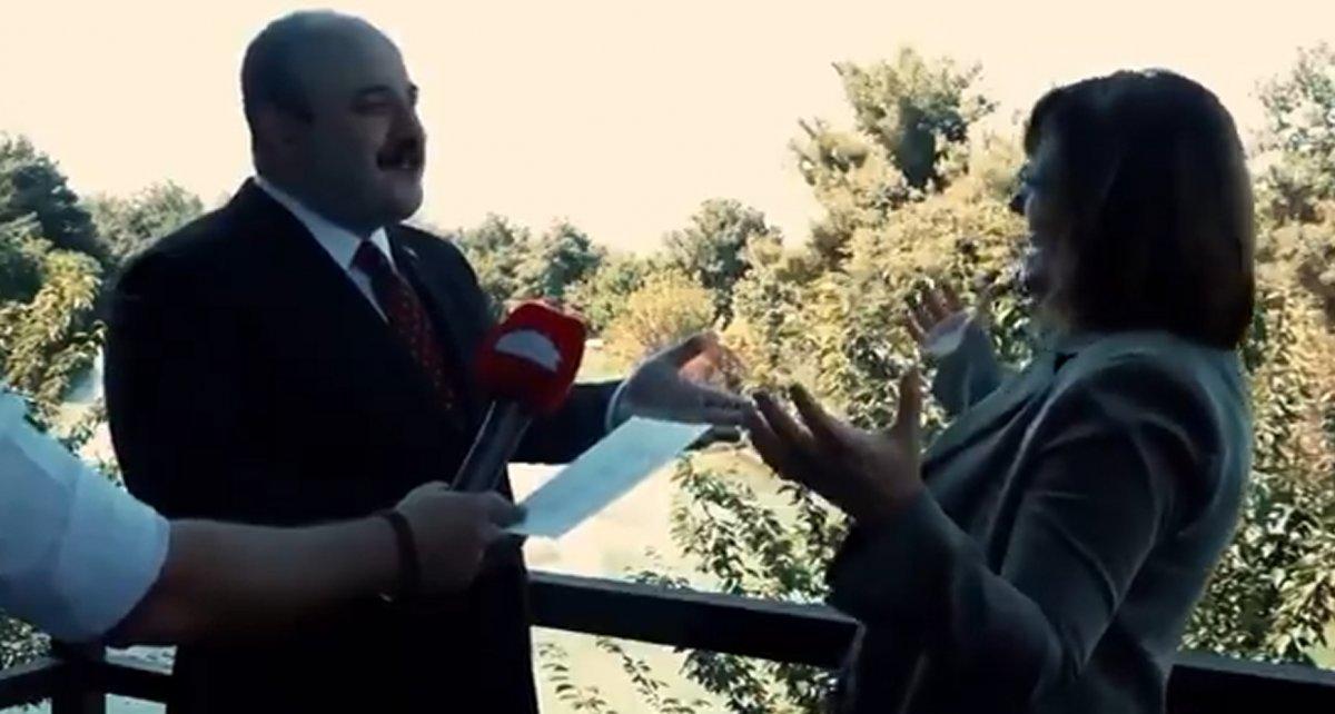 Mustafa Varank ile Fatma Şahin arasında esprili sohbet