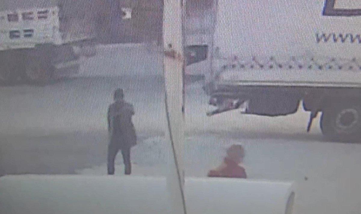 Tekirdağ’da tıra kaçak binmeye çalışan 2 göçmen, bekçiye silah çekti