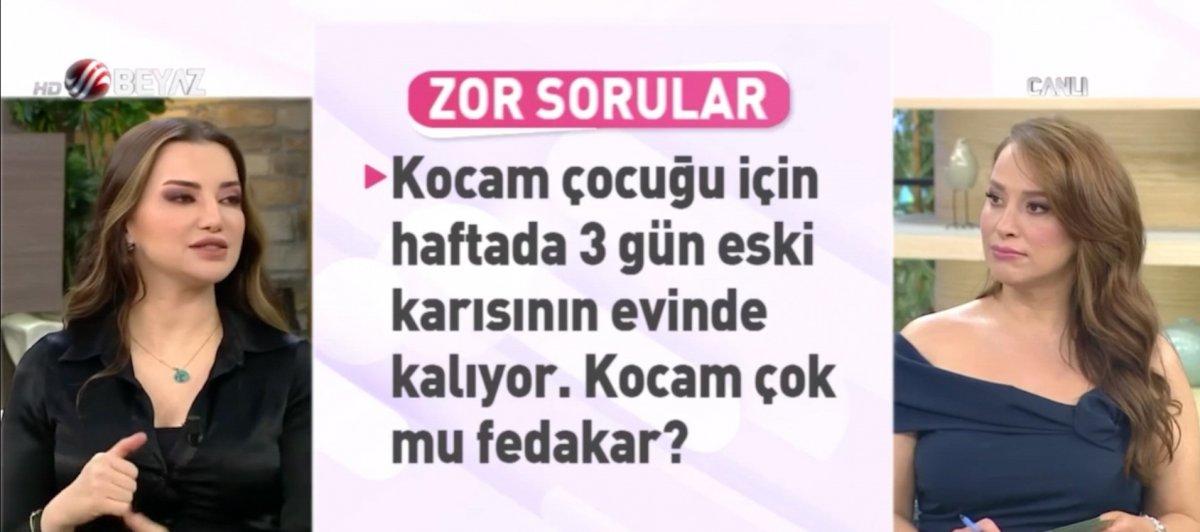 Nur Viral'e seyirciden gelen soru: Kocam çocuğu için eski eşinde kalıyor, fedakar mı