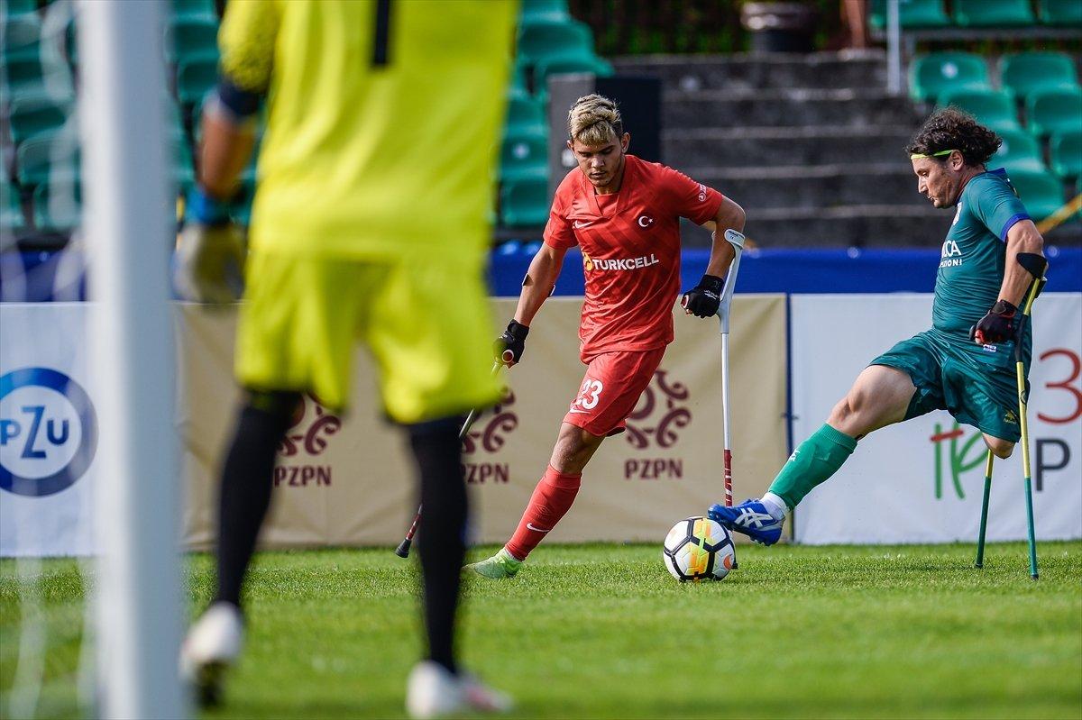 Ampute Milli Takım'dan İtalya'ya fark