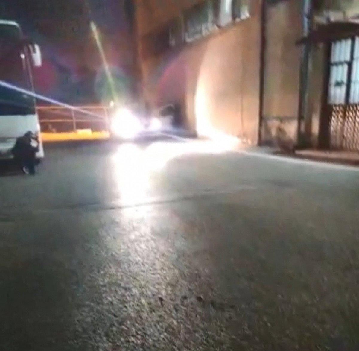 Bursa’da bekçilerden kaçan şüpheli başına silah dayadı
