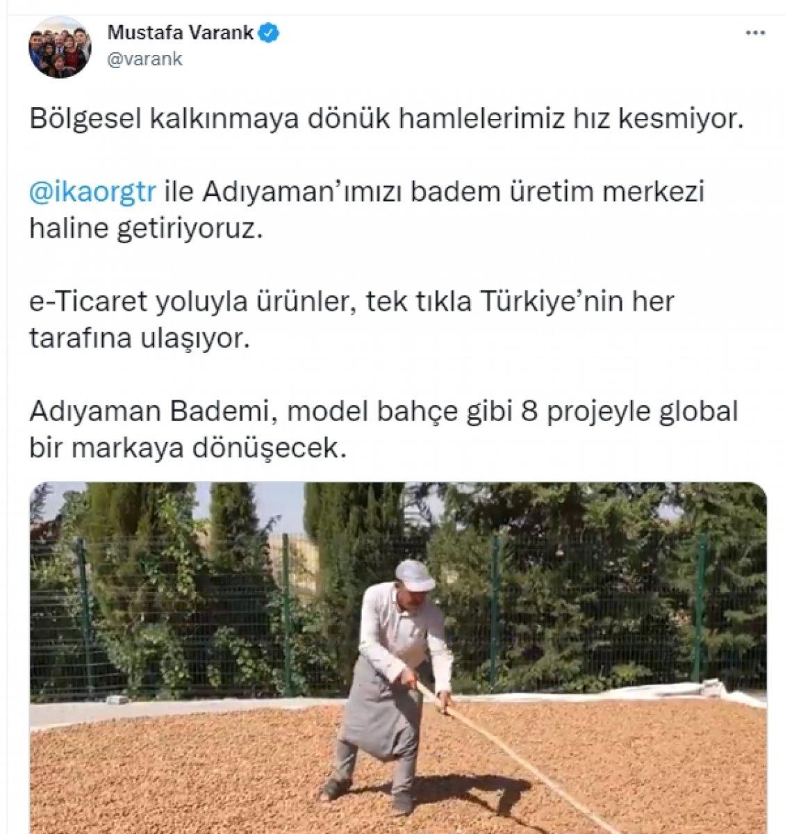 Adıyaman bademi global bir markaya dönüşecek