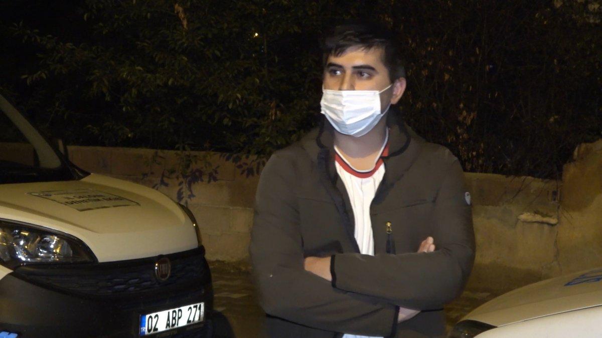 Kırıkkale'de koronalı halde sokağa çıkan bir kişi yakalanınca tepki gösterdi