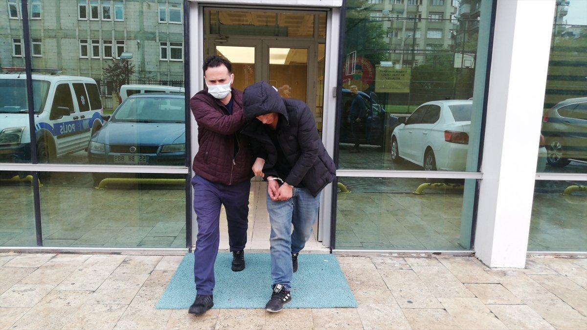 Samsun'da ev taşladı, gözaltındayken Atatürk’e hakaret etti