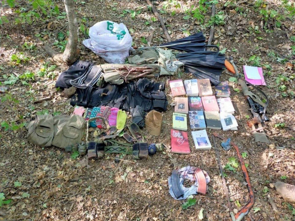 Tunceli’de tespit edilen 10 terörist sığınağı yok edildi