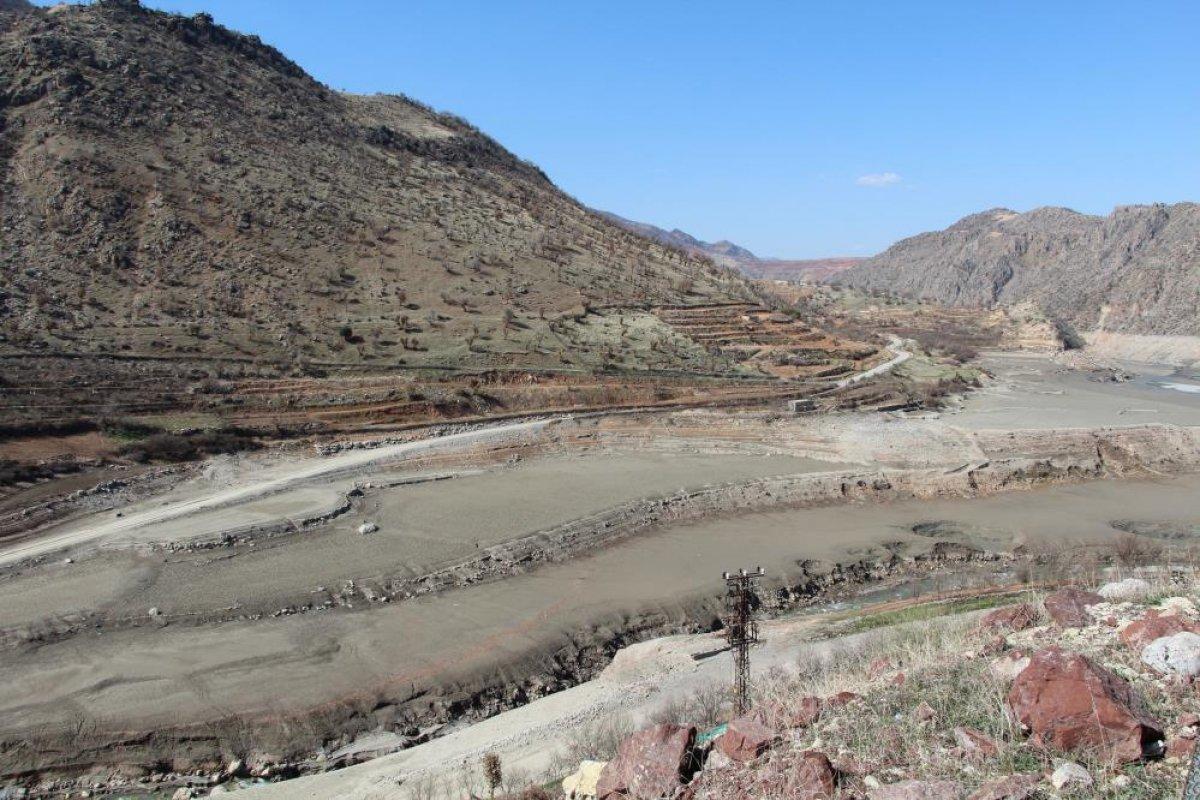 Siirt’te kuraklık nedeni ile barajlardaki su seviyesi düştü