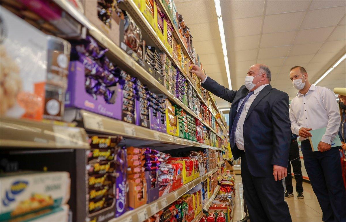 Marketlerde denetim yapılıyor