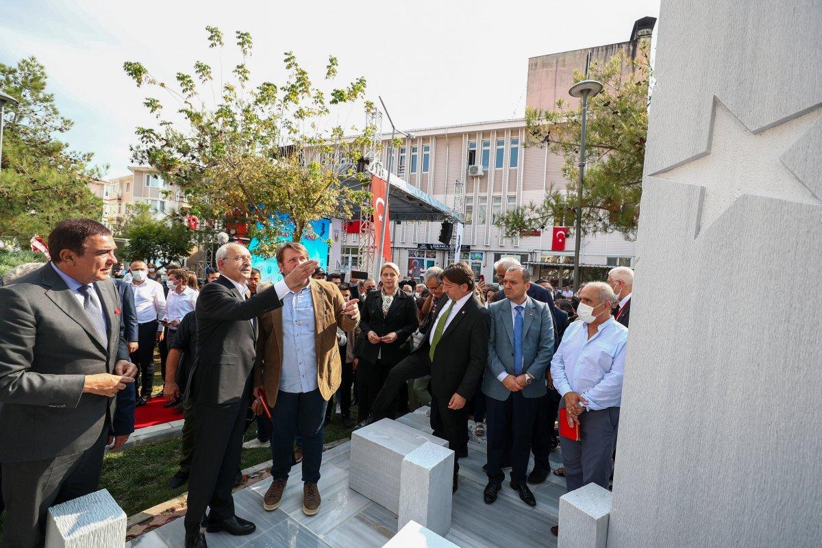 Kemal Kılıçdaroğlu, Lüleburgaz'da Balkan Göç Anıtı'nın açılışını yaptı