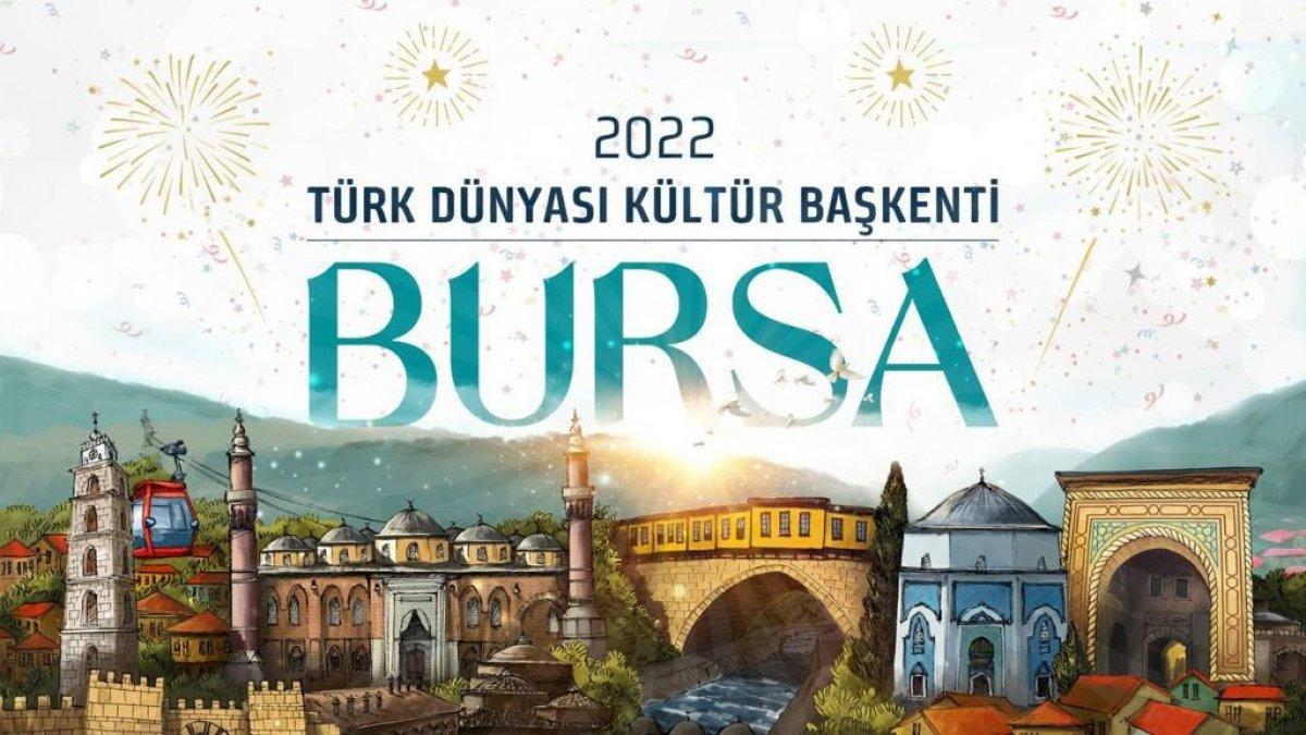 Türk Dünyası Kültür Başkenti unvanı Bursa'ya verildi