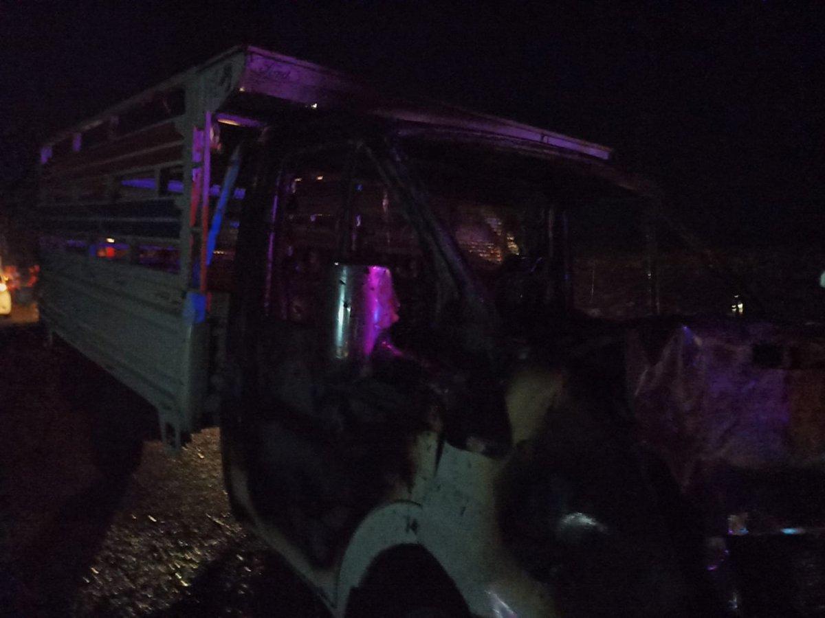 Şanlıurfa'da hayvanlara çarpmamak için manevra yapınca şarampole düştü