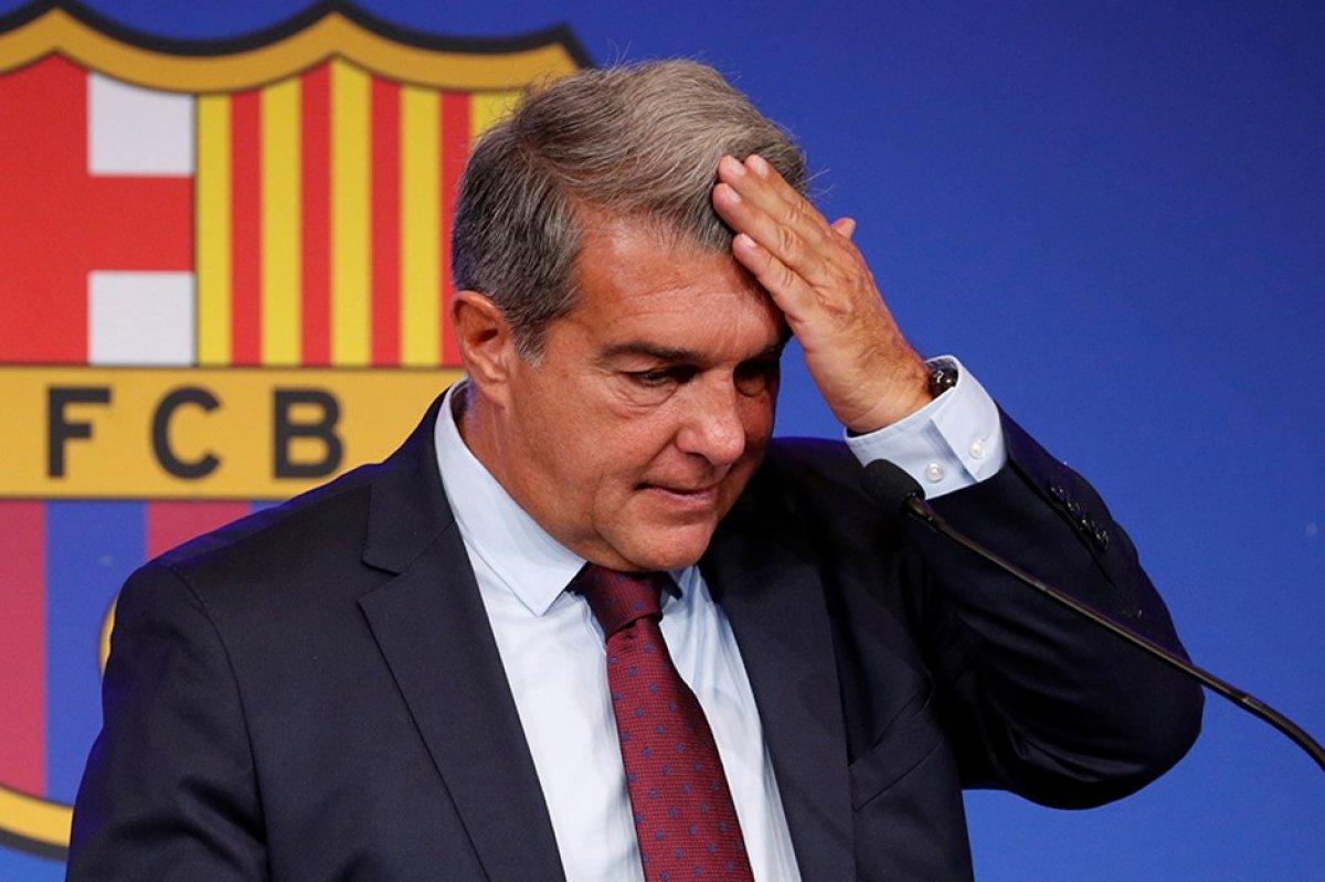 Laporta: Kırgın ve öfkeliyim