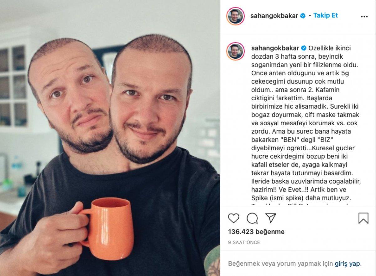 Şahan Gökbakar, aşı karşıtlarına yönelik paylaşımlarına devam ediyor