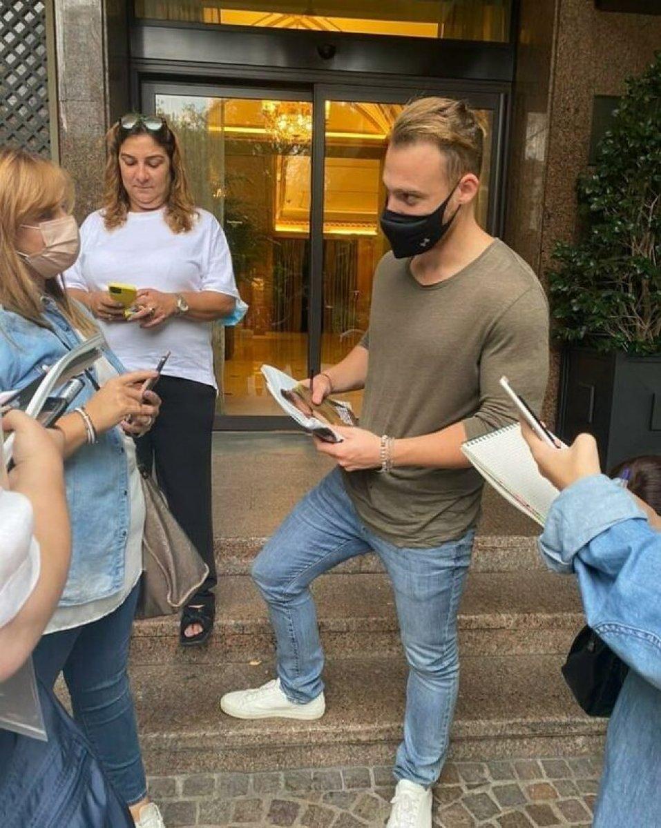 Kerem Bürsin'e İtalya'da yoğun ilgi