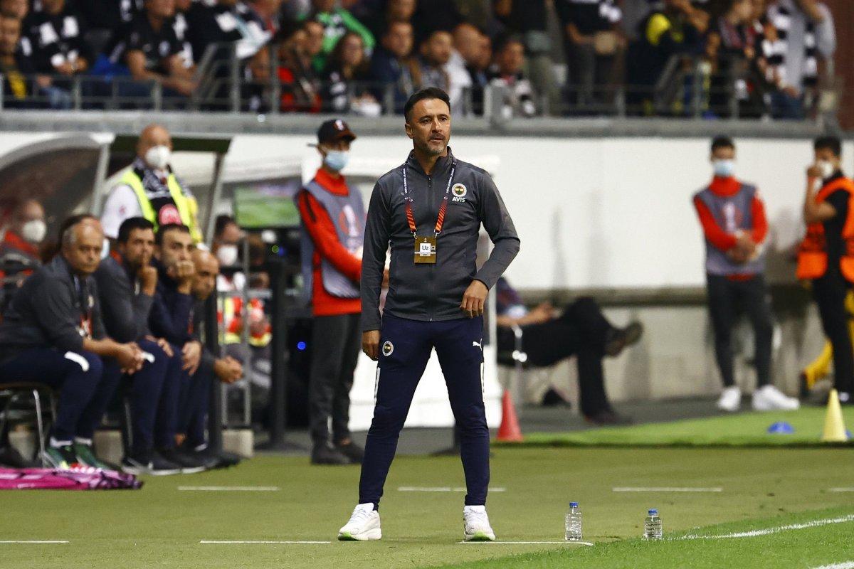 Pereira'dan Eintracht Frankfurt maçı sonrası açıklamalar