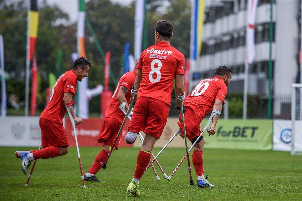 Ampute Milli Futbol Takımı yarı finalde