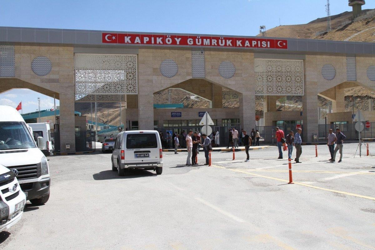 Kapıköy Gümrük Kapısı çift taraflı açıldı