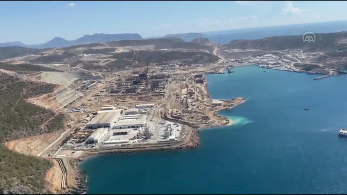 Akkuyu Nükleer Güç Santrali'nde çalışmalar sürüyor