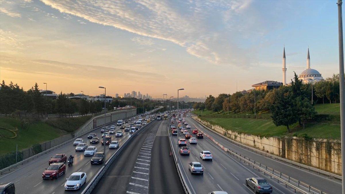 İstanbul'da cuma trafiği