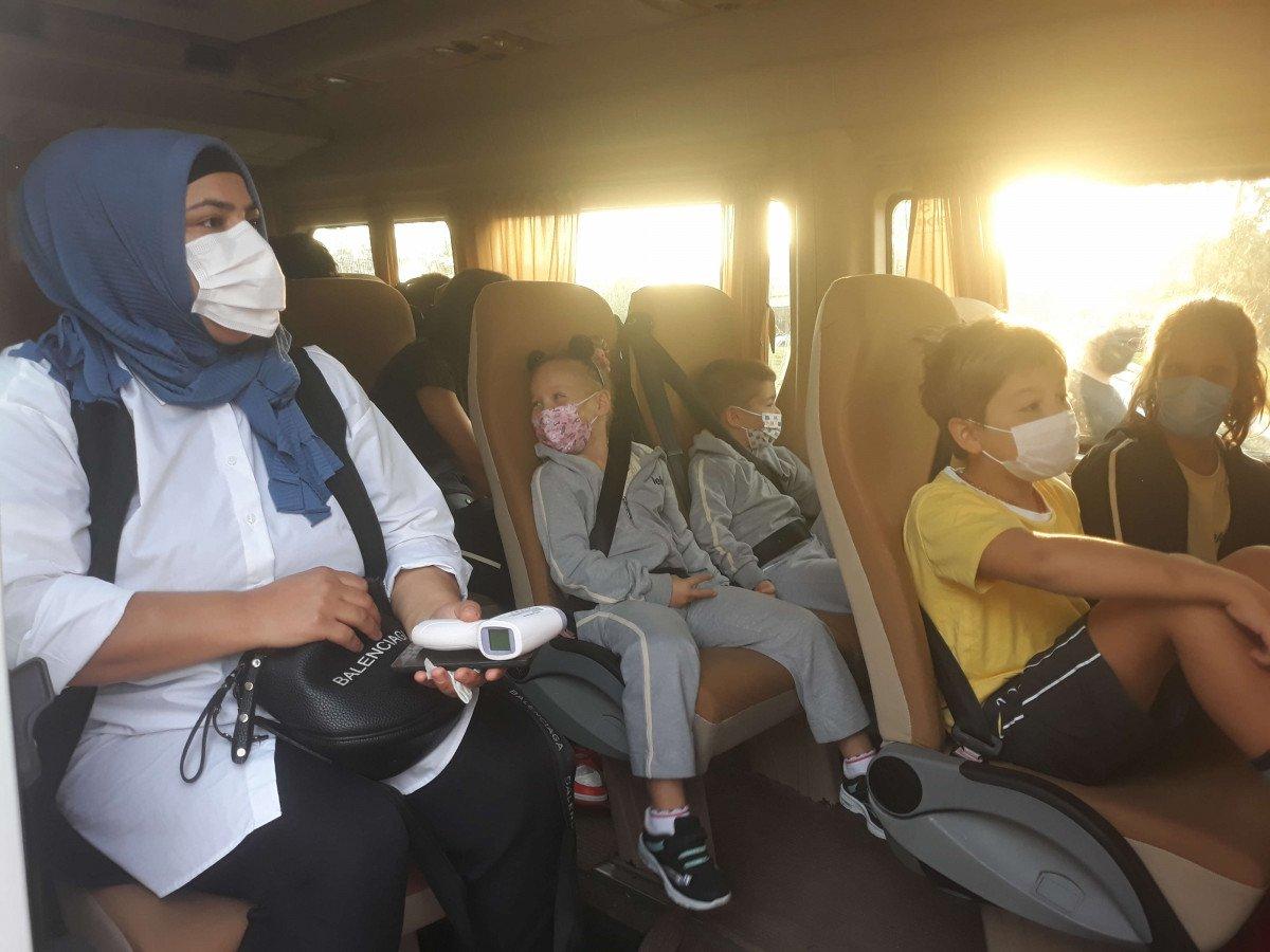 Üsküdar'da okul servisleri denetlendi