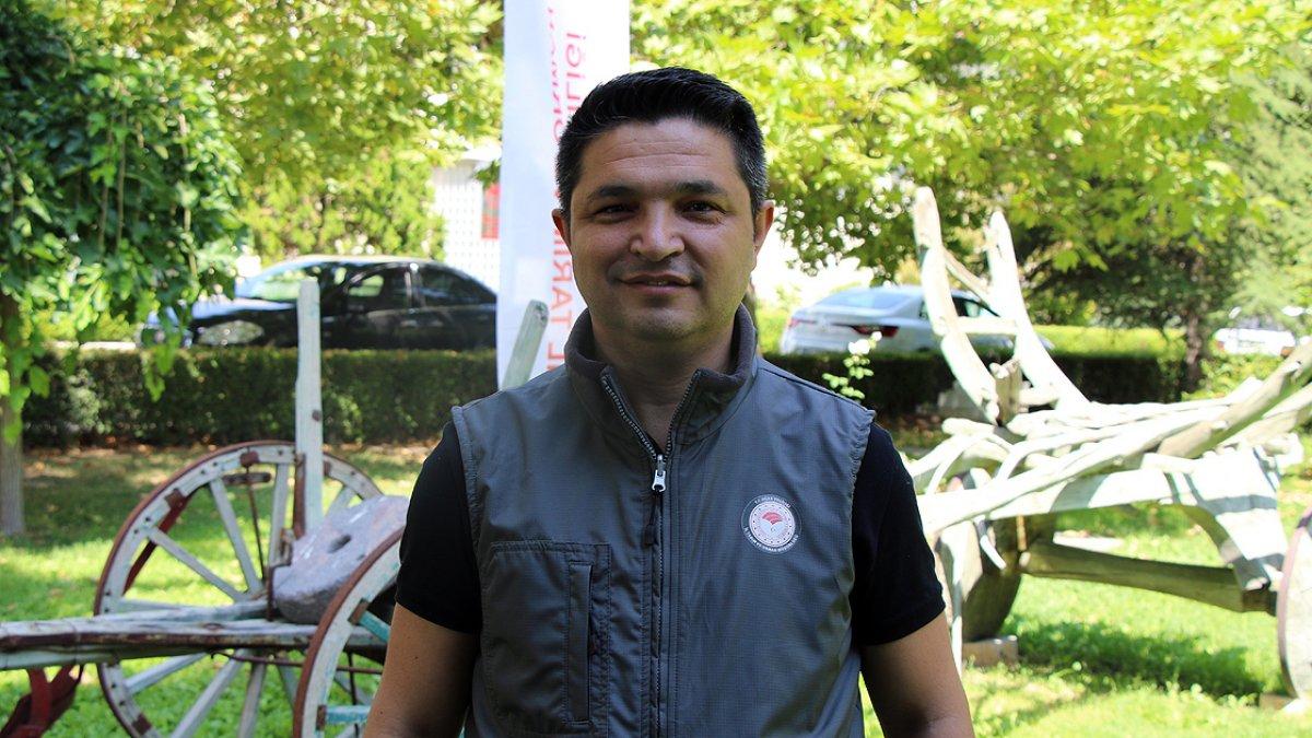 Atıl araziye çörek otu ekildi