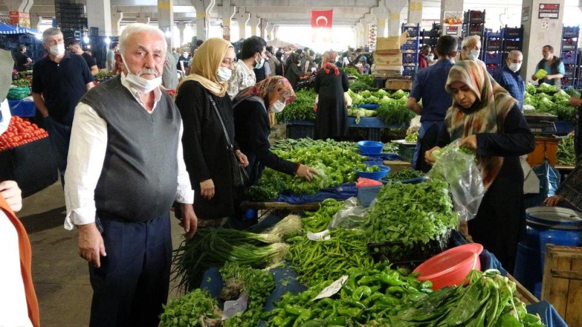 Kocaeli'de hamsinin fiyatı düştü, yeşillik uçtu