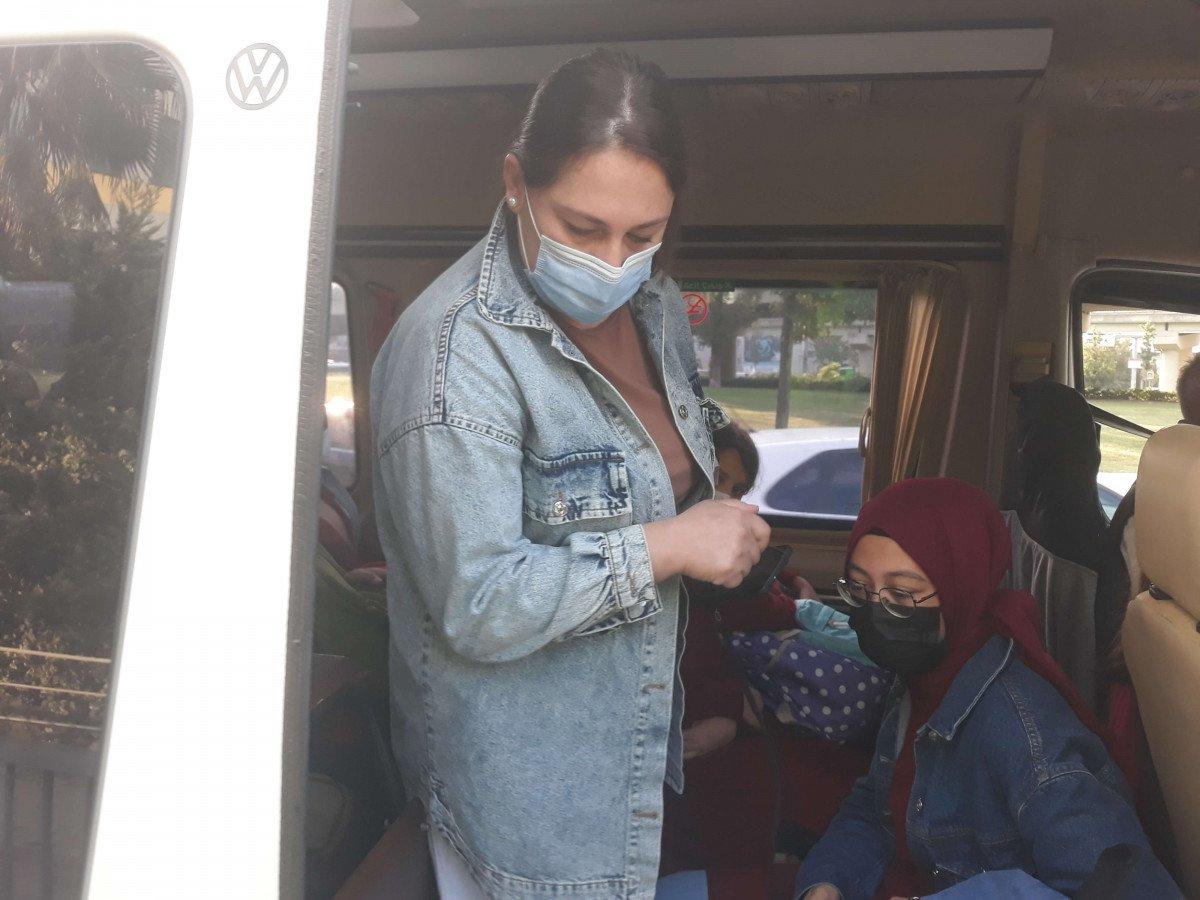 Üsküdar'da okul servisleri denetlendi