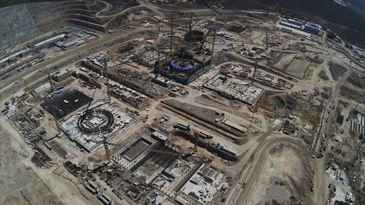 Akkuyu Nükleer Güç Santrali'nde çalışmalar sürüyor