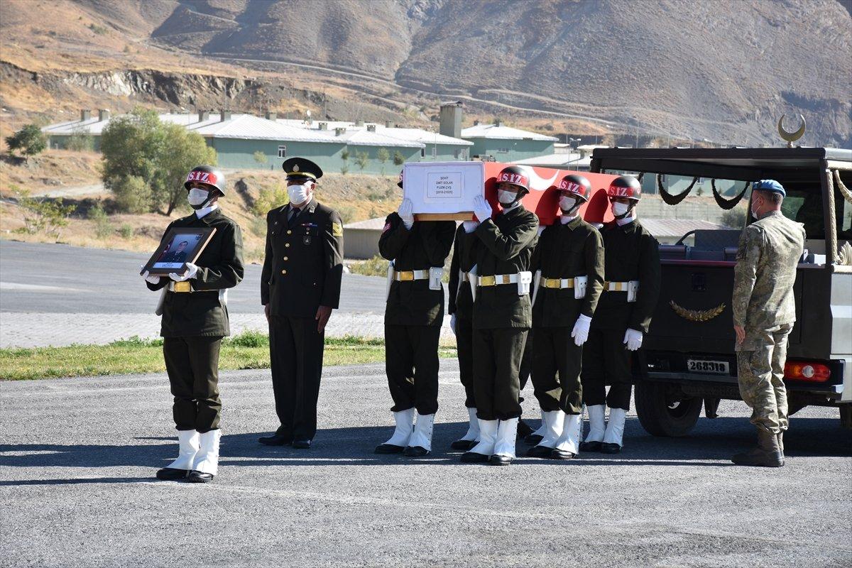 Şehit Ümit Solak, memleketi Muş'a uğurlandı