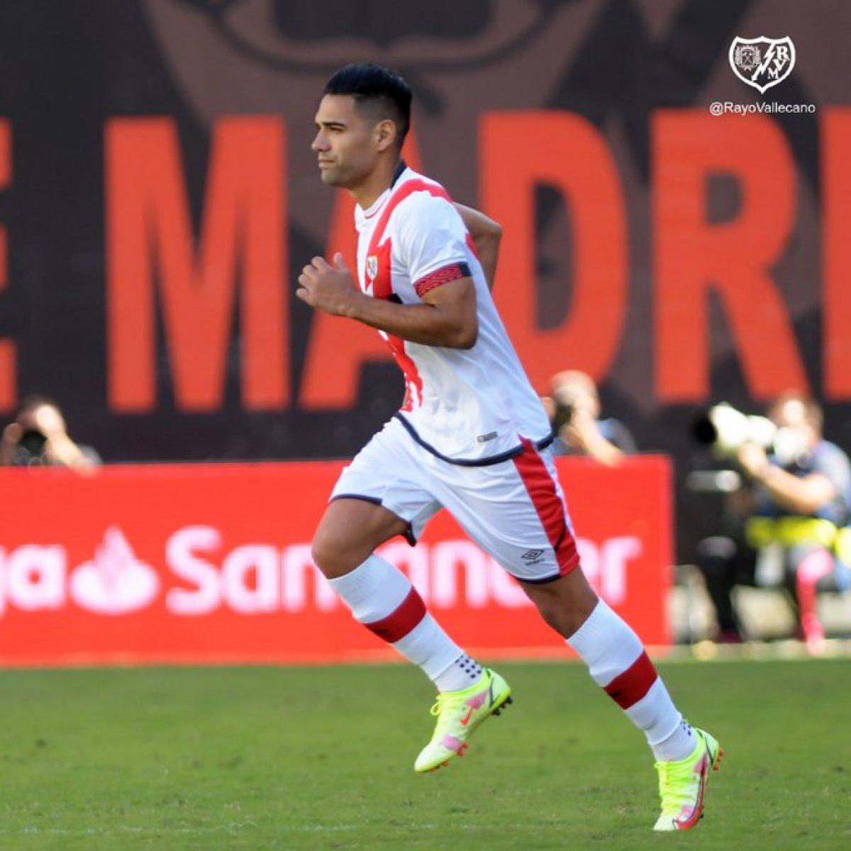 Falcao, ilk maçında golünü attı