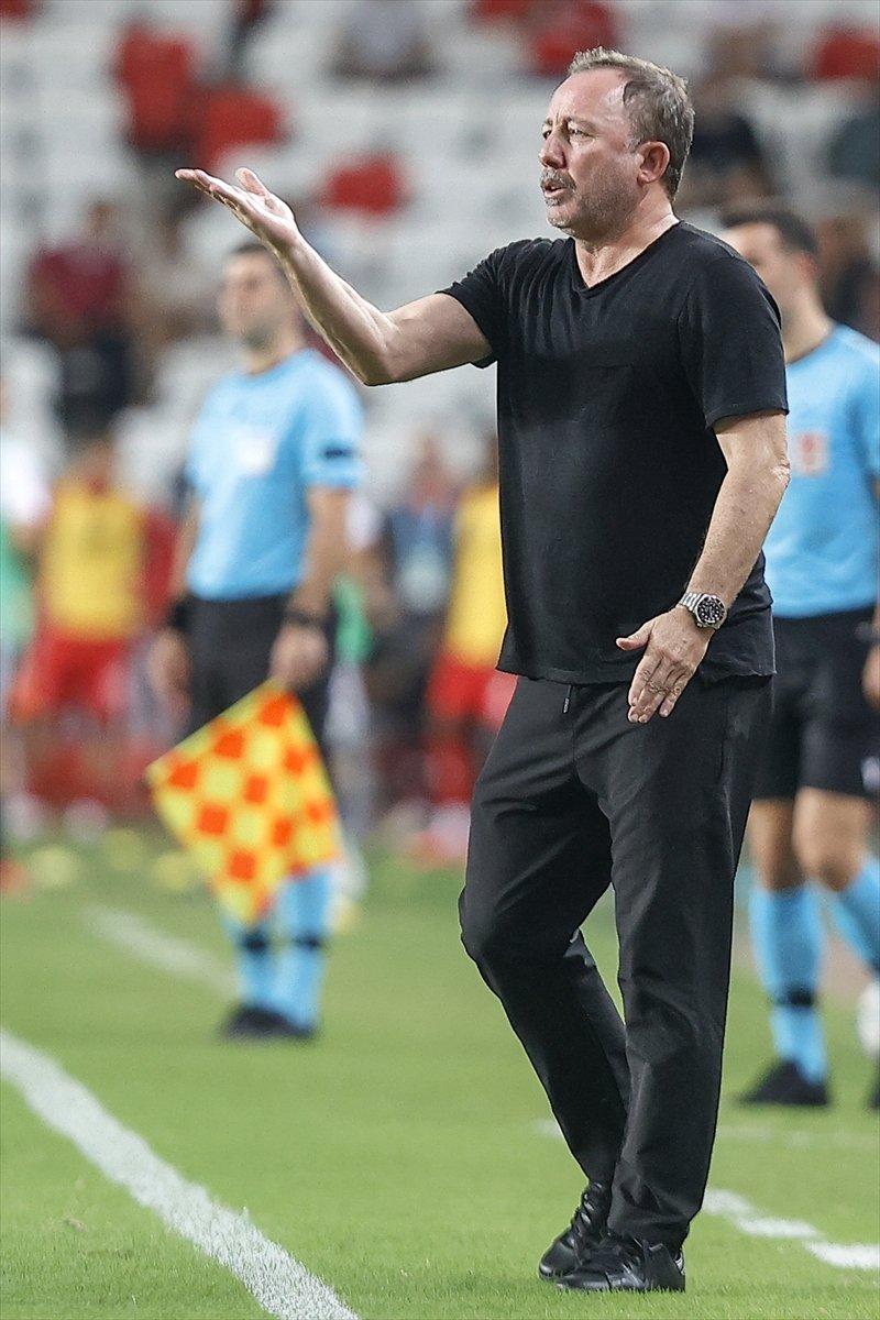 Sergen Yalçın'dan Antalyaspor maçı sonrası açıklamalar