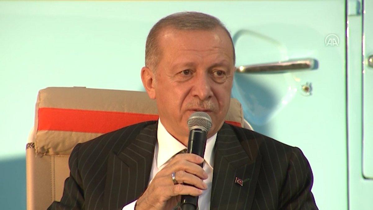 Cumhurbaşkanı Erdoğan, Mersin'de gençlerin sorularını yanıtladı
