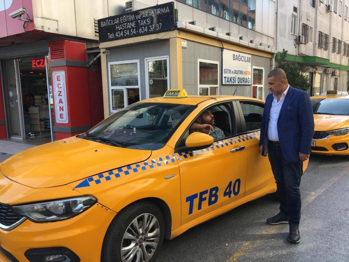 Bağcılar'da sancısı tutunca taksiye binen hamile kadın, yolda doğum yaptı