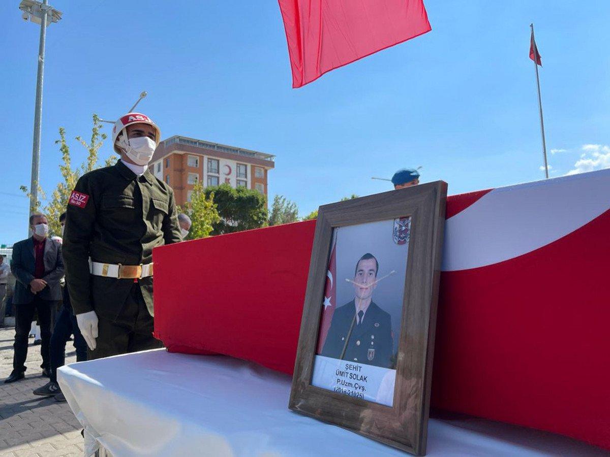 Şehit Ümit Solak, memleketi Muş'a uğurlandı