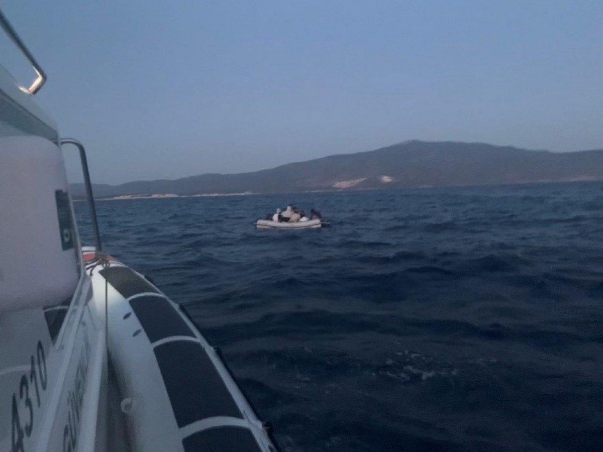 İzmir'de 34 düzensiz göçmen kurtarıldı