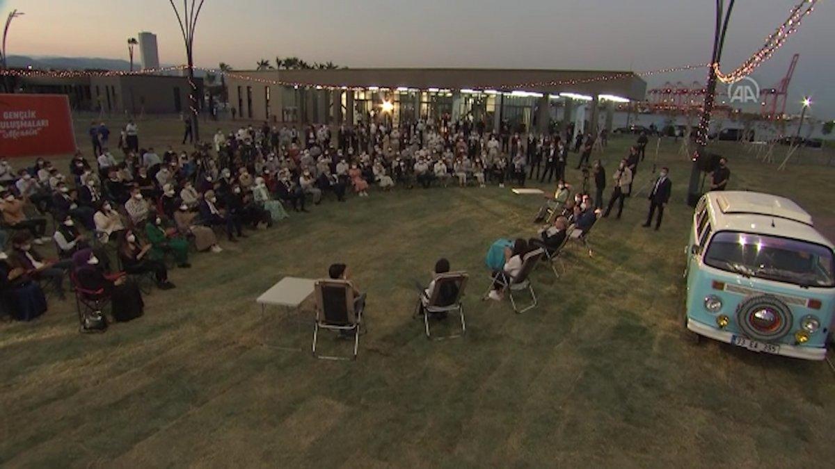 Cumhurbaşkanı Erdoğan, Mersin'de gençlerin sorularını yanıtladı