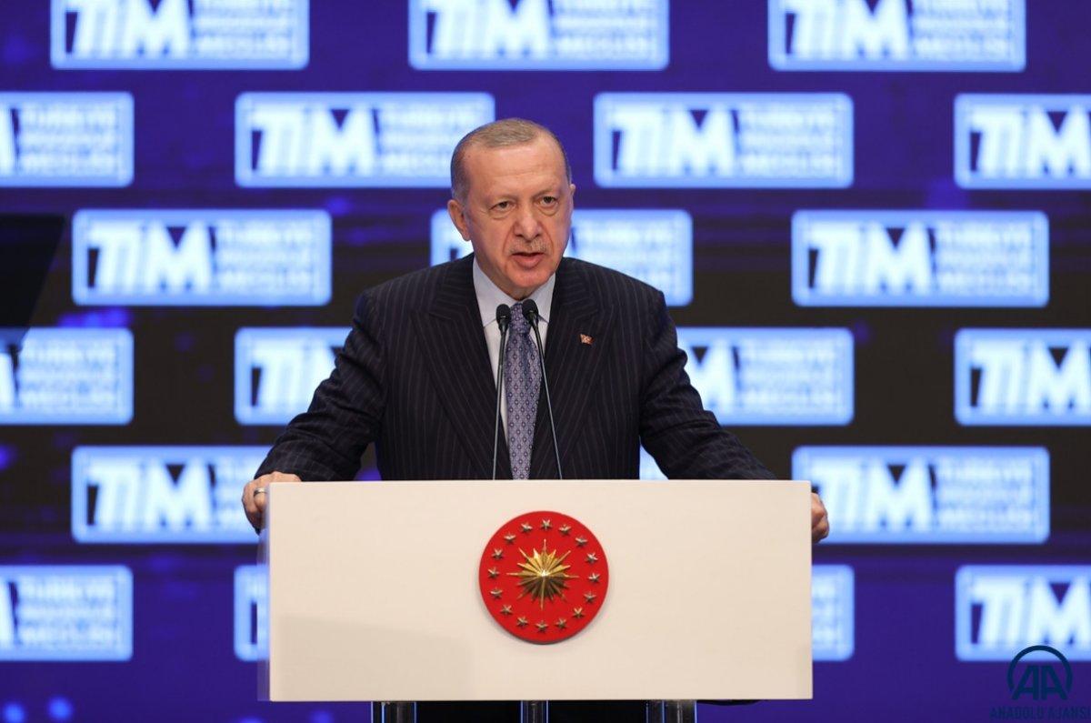 Cumhurbaşkanı Erdoğan, TİM Genel Kurulu’na katıldı