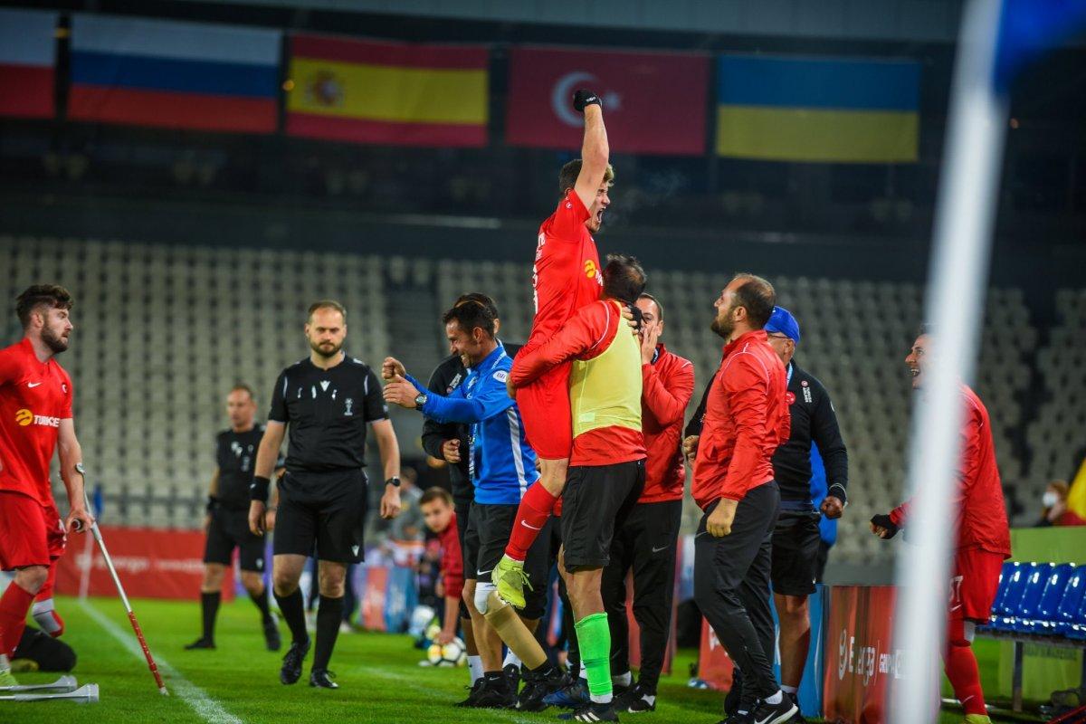 Türkiye Ampute Milli Takımımız şampiyon oldu