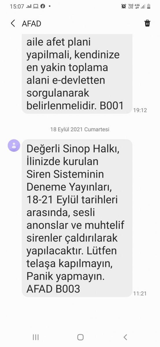 Sinopluları ayağa kaldıran hava saldırısı alarmı